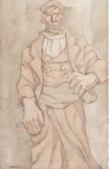 Los Magníficos_Molinero aragonés, 1924. Óleo sobre tela 117 x 75 cm.