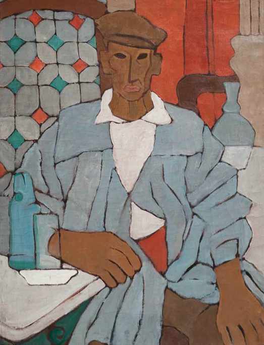 Los Magníficos_Hombre en el café, 1925. O
