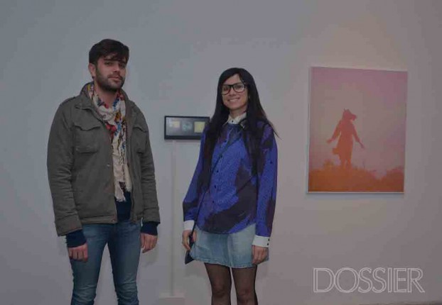 Mauricio Pizard y artista Fernanda Montoro