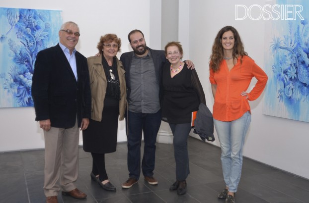 Nilo Peile(Director Administrativo de la Universidad de la Empresa),Ana Poggi(escultora),Pedro Varela,Blanca Villamil(Artista),Sofia Silva (1024x676)