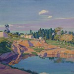 La cantera, Manuel Rose. Realizado: 1924 Técnica: Óleo