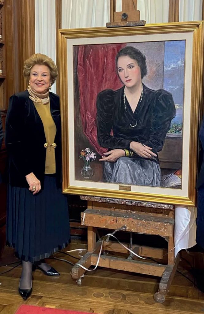 Homenaje a Juana de Ibarbourou en el Palacio Legislativo, 2021.